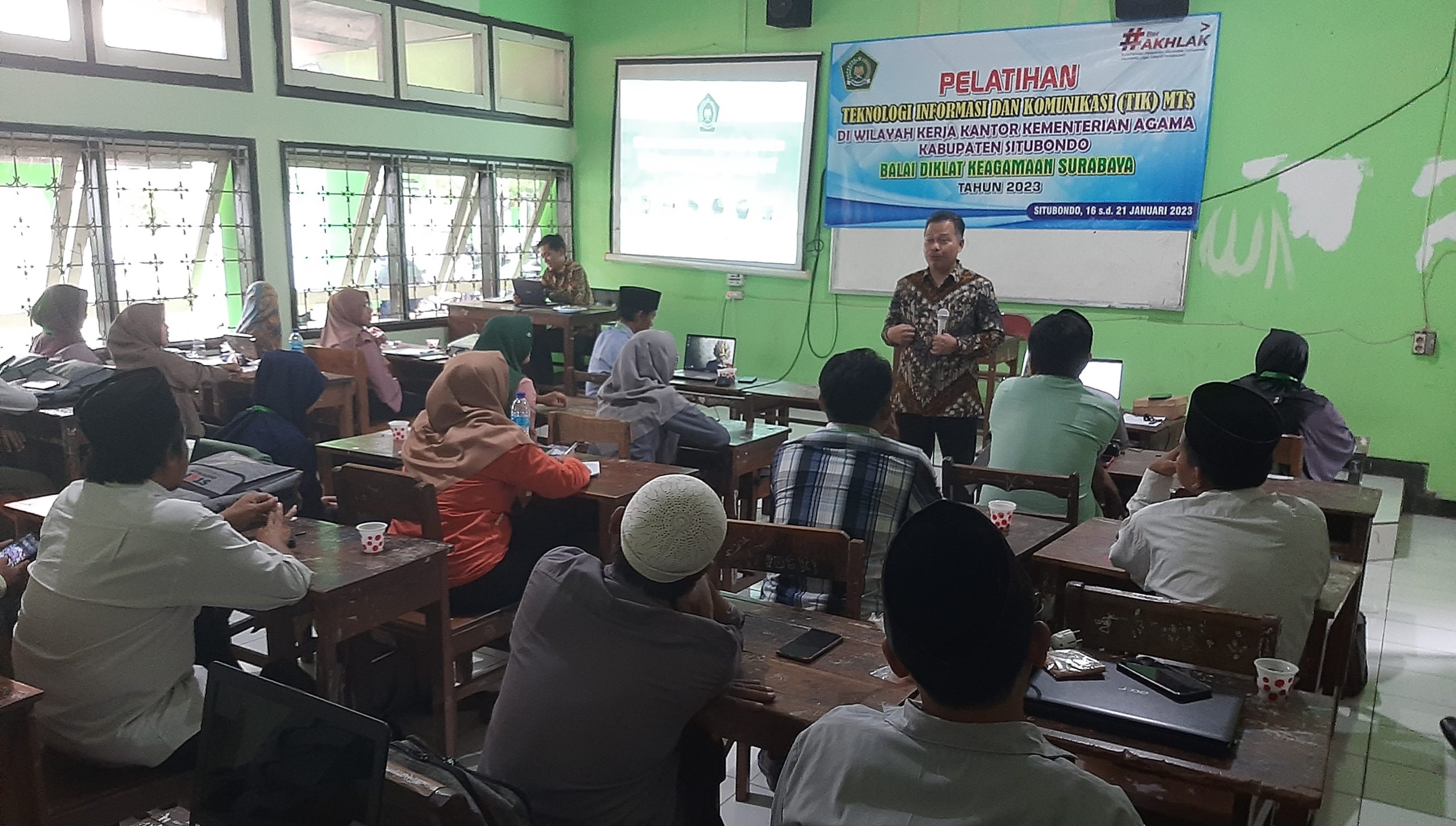 Berikan Materi di Hadapan Peserta TIK, Kepala BDK Surabaya Sampaikan tentang Sistem Pelatihan SDM Kemenag