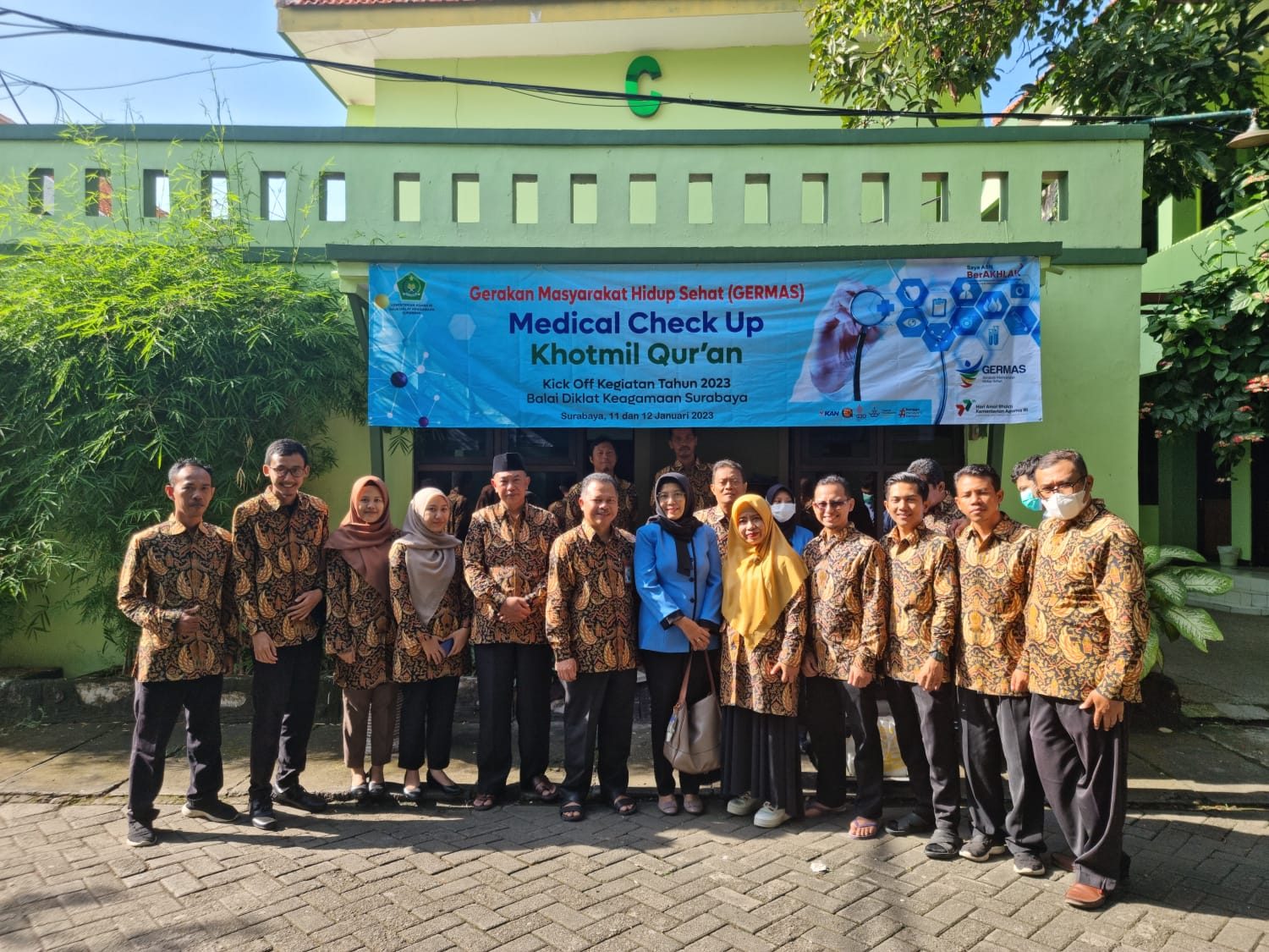 Siapkan Kegiatan Tahun 2023, ASN BDK Surabaya Lakukan Pemeriksaan Kesehatan