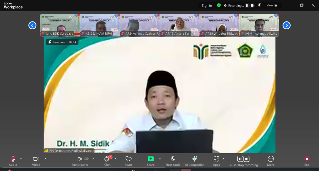 Punya NIP Saja Tak Cukup, Ini yang Dicari dari ASN Kemenag