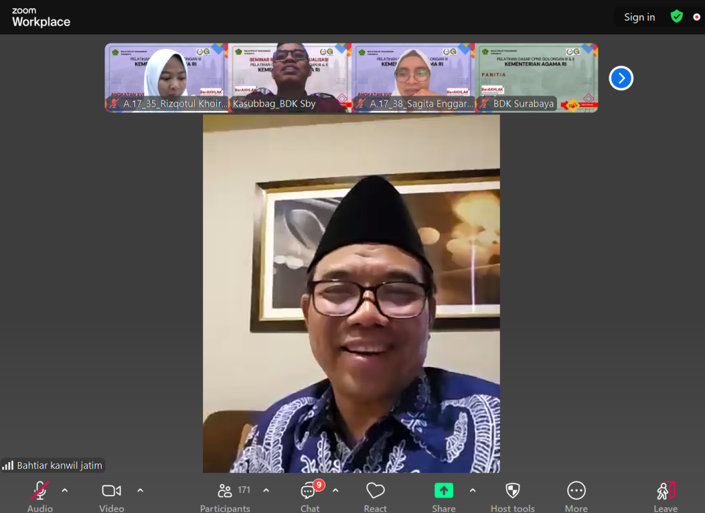 ASN Profesional Tapi Tak Berintegritas? Simak Pesan Tegas Kakanwil Kemenag Jatim