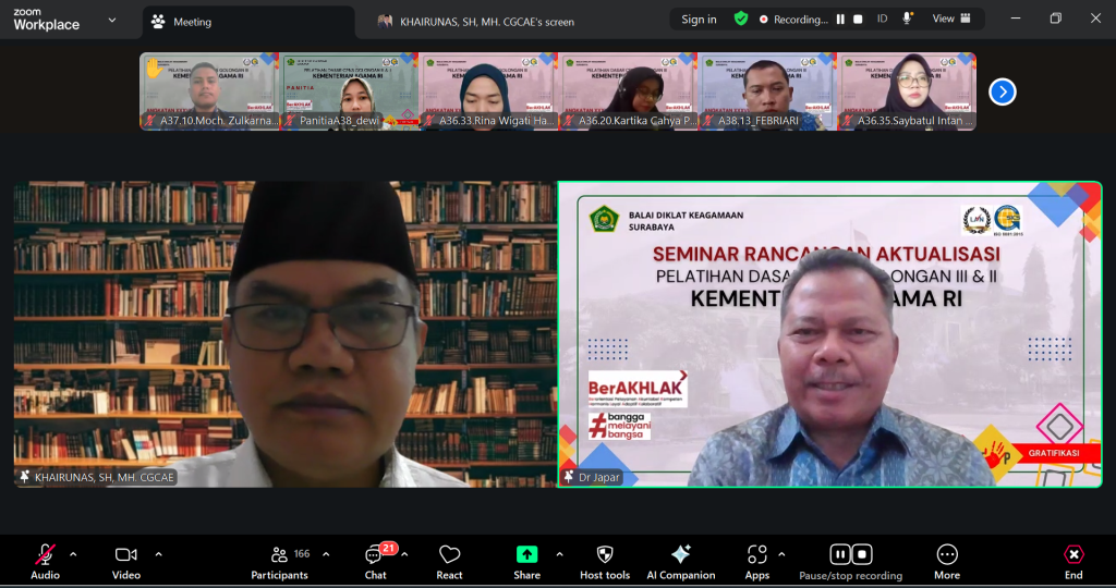Irjen Kemenag Tegaskan Core Value ASN Jadi Benteng Pencegahan Pelanggaran