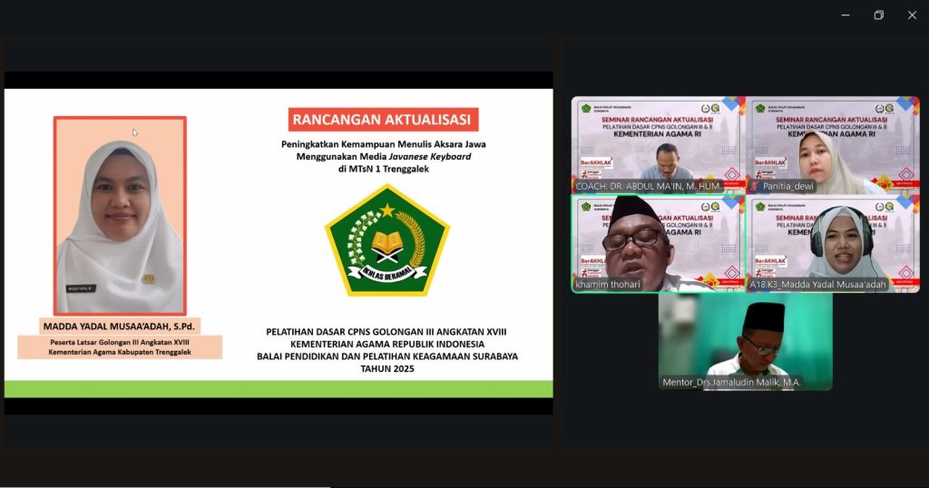 Seminar Rancangan Aktualisasi Latsar CPNS 2025