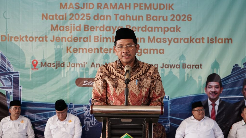 Libur Nataru 2025–2026, Kemenag Hadirkan 6.919 Masjid Ramah Pemudik di Berbagai Daerah