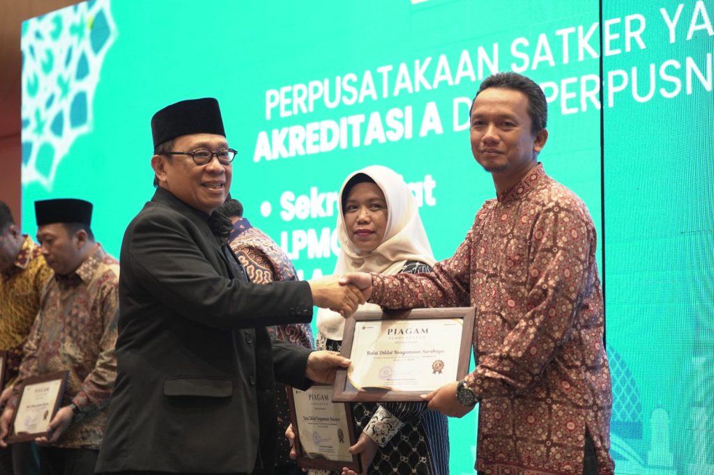 Menoreh Prestasi Nasional, Perpustakaan BDK Surabaya Raih Akreditasi A PURPASNAS RI