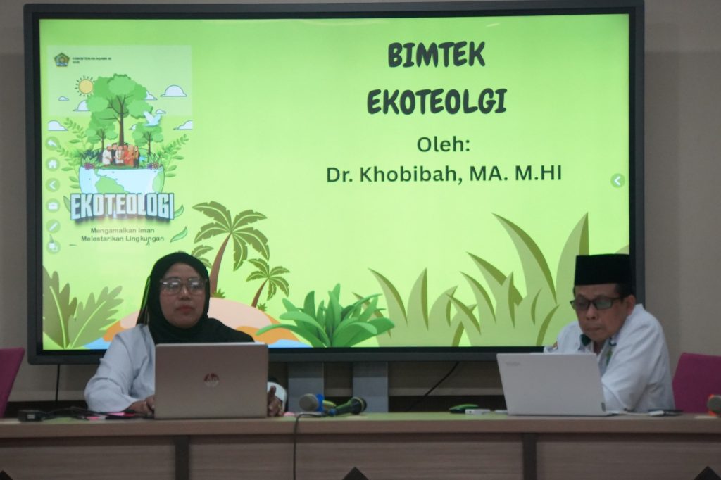 Menjawab Tantangan Krisis Lingkungan, Widyaiswara BDK Surabaya Sinkronkan Materi Bimtek Ekoteologi